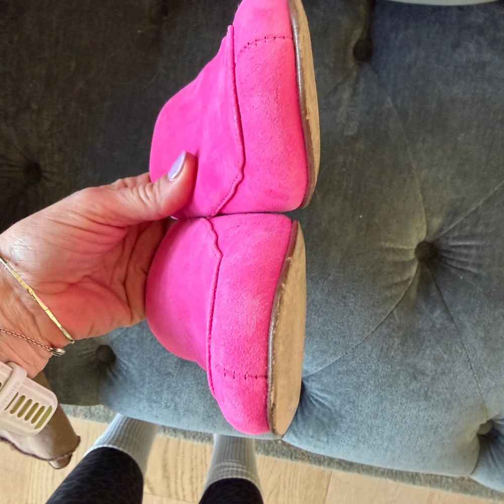 J Crew Pink Suede Loafers, size 8, excellent condition - Picture 4 of 7